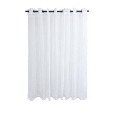 Premium Zephyr White Sheer Eyelet Curtain