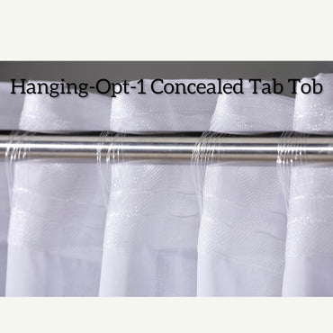 Concelaed Tab Top Curtains