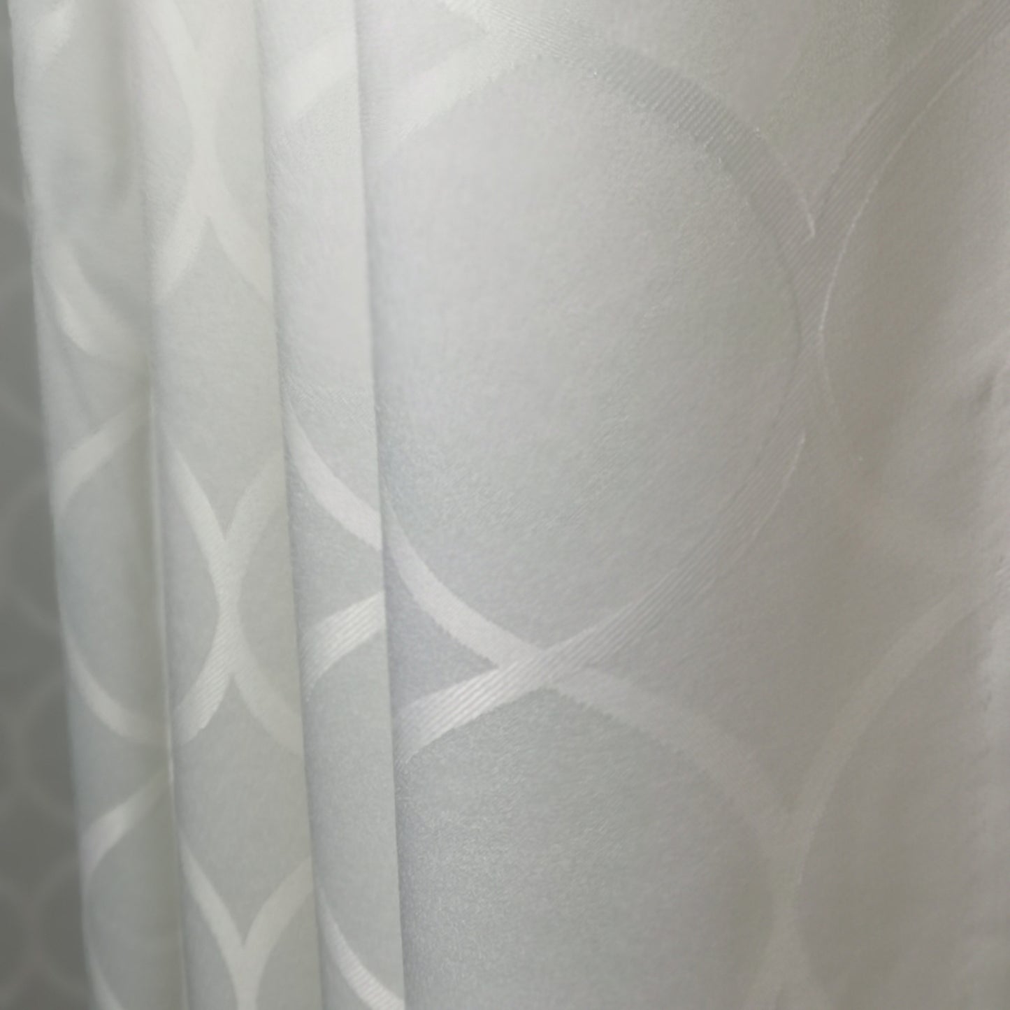 White Light Filtering Eyelet Curtain