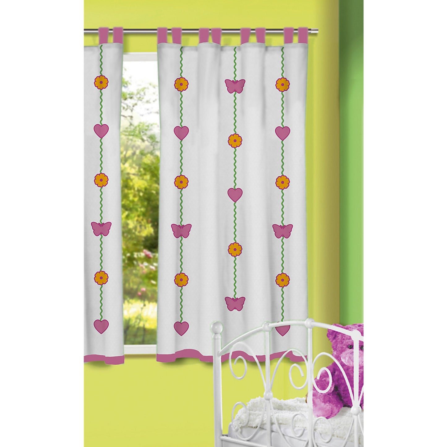 Curtainly Decor Butterfly Curtain