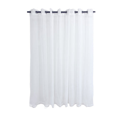 Premium Zephyr White Sheer Eyelet Curtain