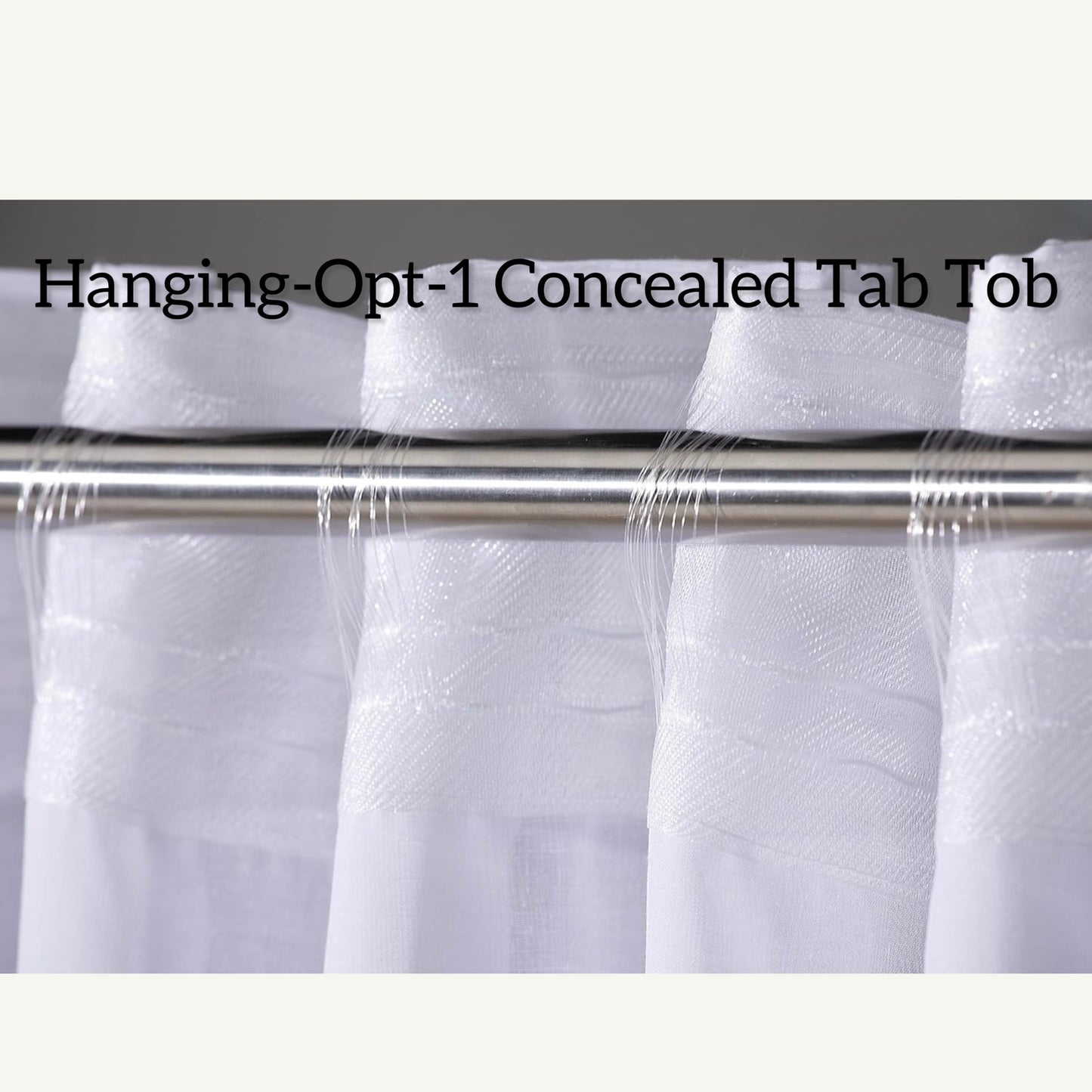 Concelaed Tab Top Curtains
