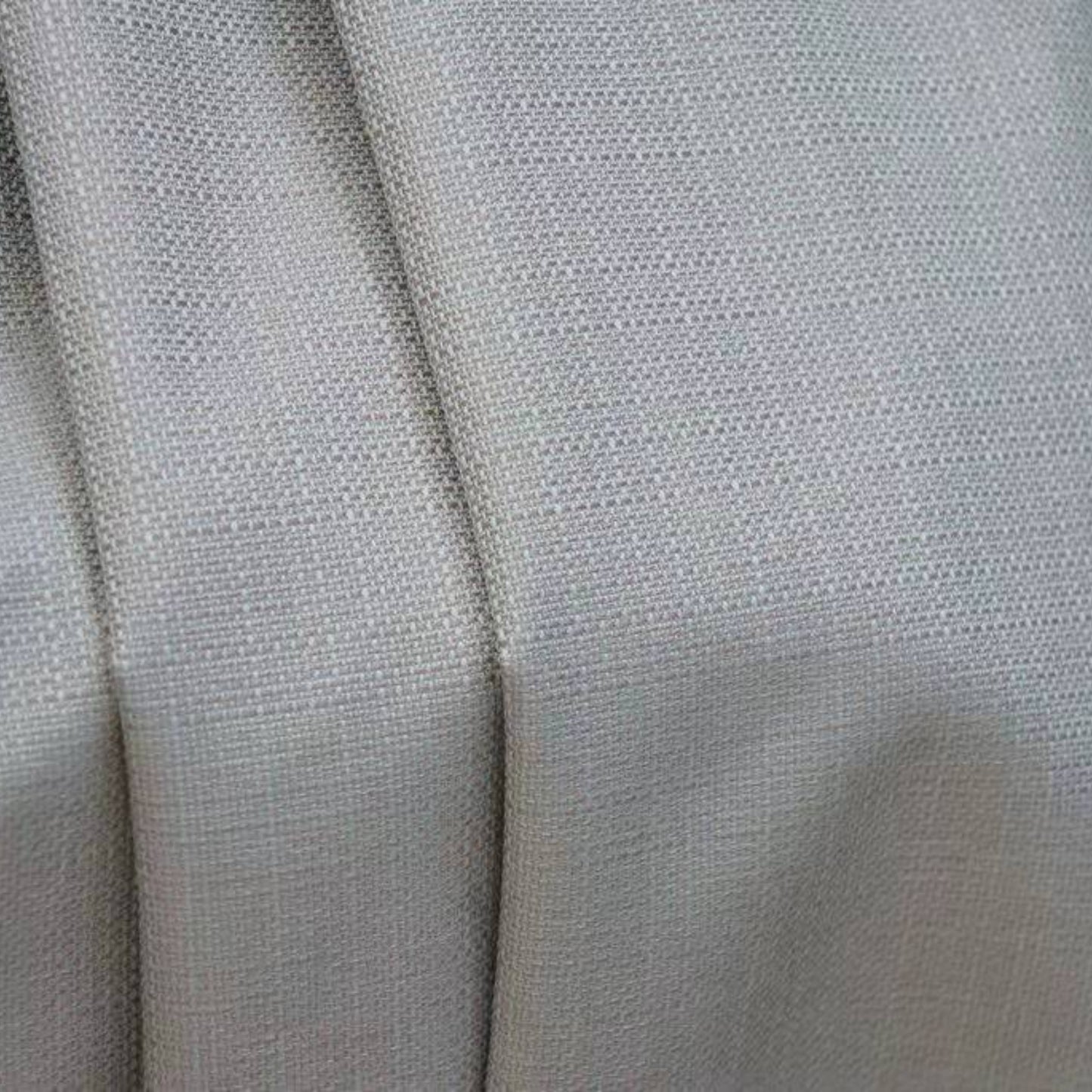 Beige Box Pleat Curtains