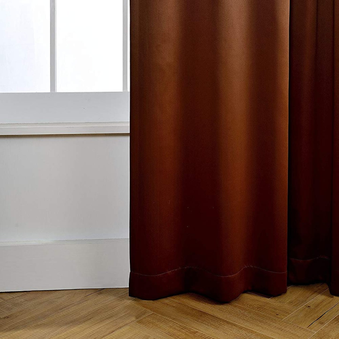Brown/Chocolate Eyelet Curtain