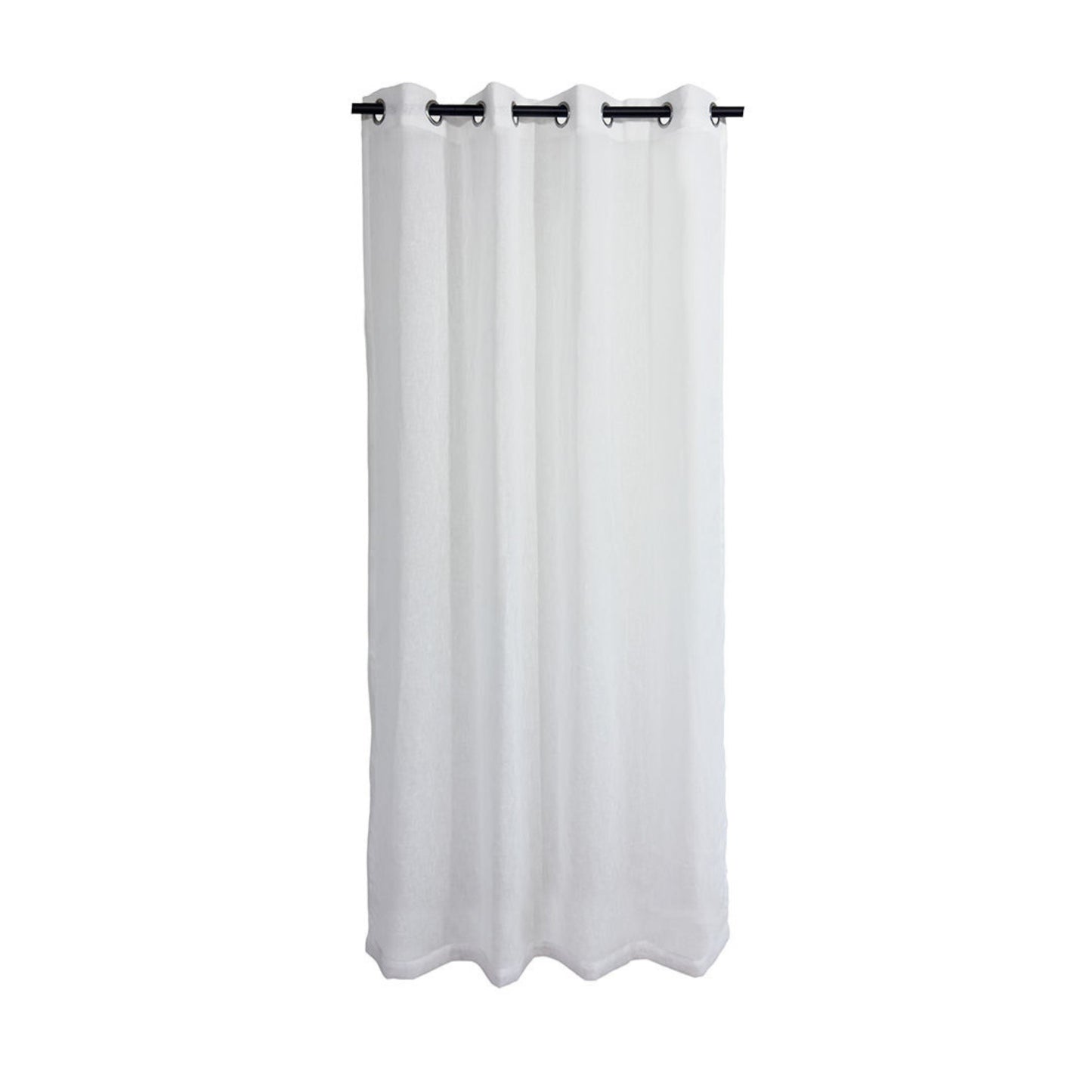 Premium Palma Chalk Sheer Eyelet Curtain