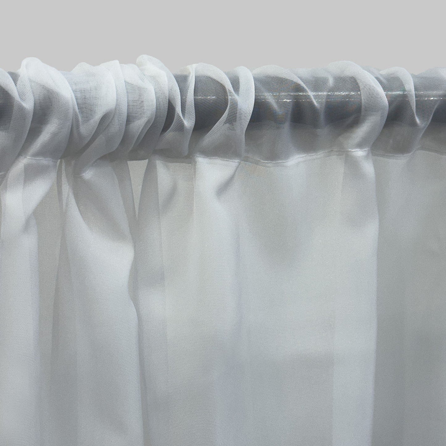 Premium Mirage White Sheer Curtain