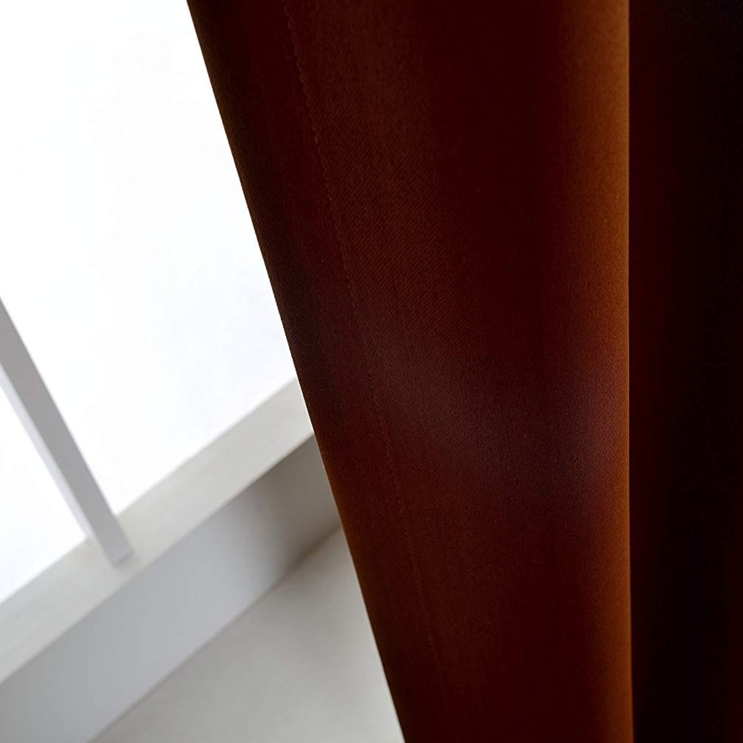 Brown/Chocolate Eyelet Curtain