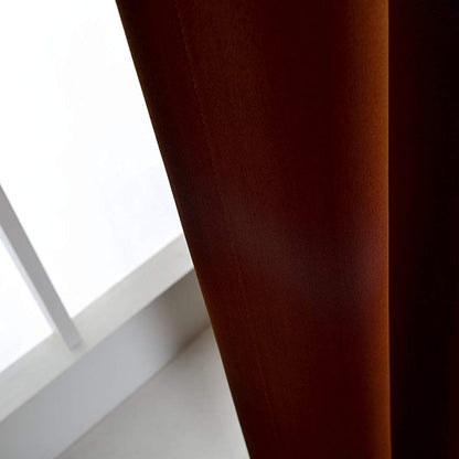 Brown/Chocolate Eyelet Curtain