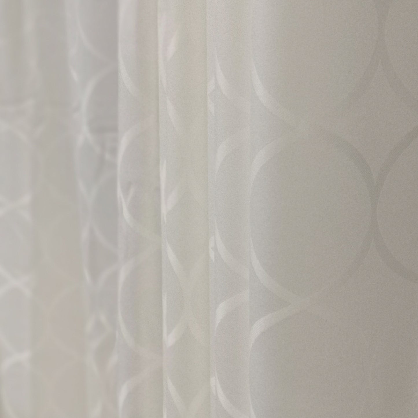 White Light Filtering Eyelet Curtain
