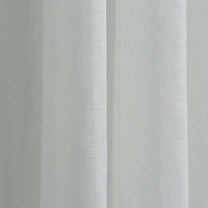Premium Zephyr Cream Sheer Eyelet Curtain