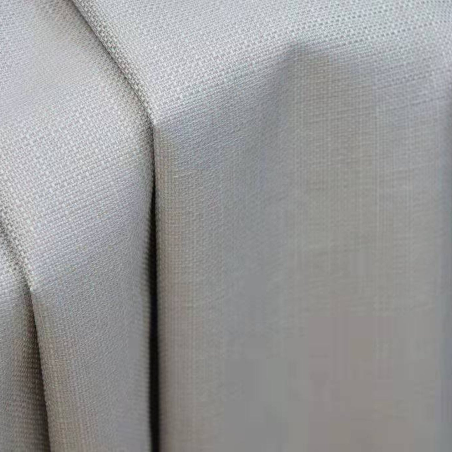 Beige Box Pleat Curtains