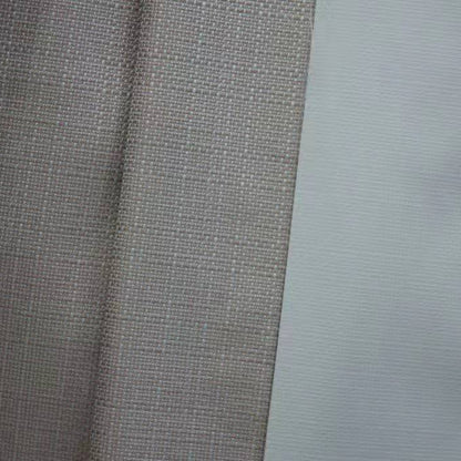 Beige Box Pleat Curtains
