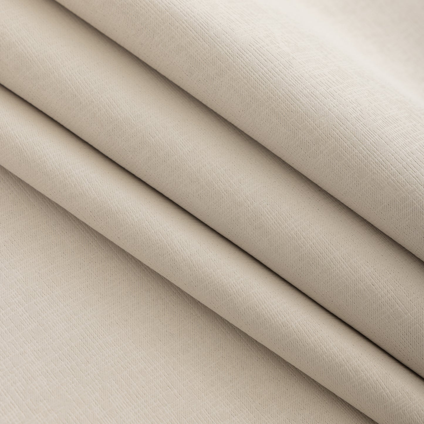 Beige Pattern Eyelet Curtain