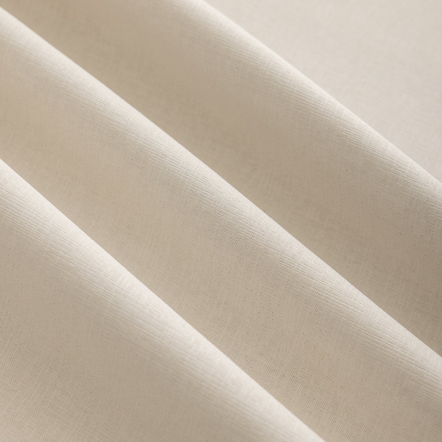 Beige Pattern Eyelet Curtain