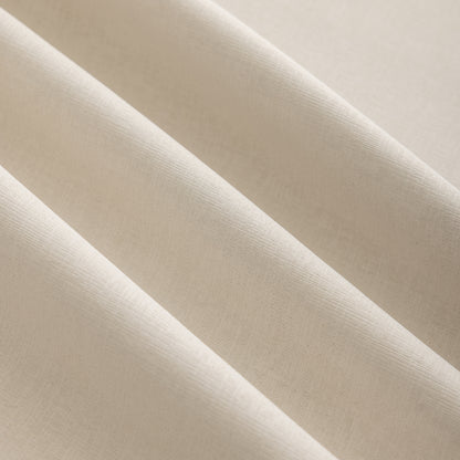 Beige Pattern Eyelet Curtain