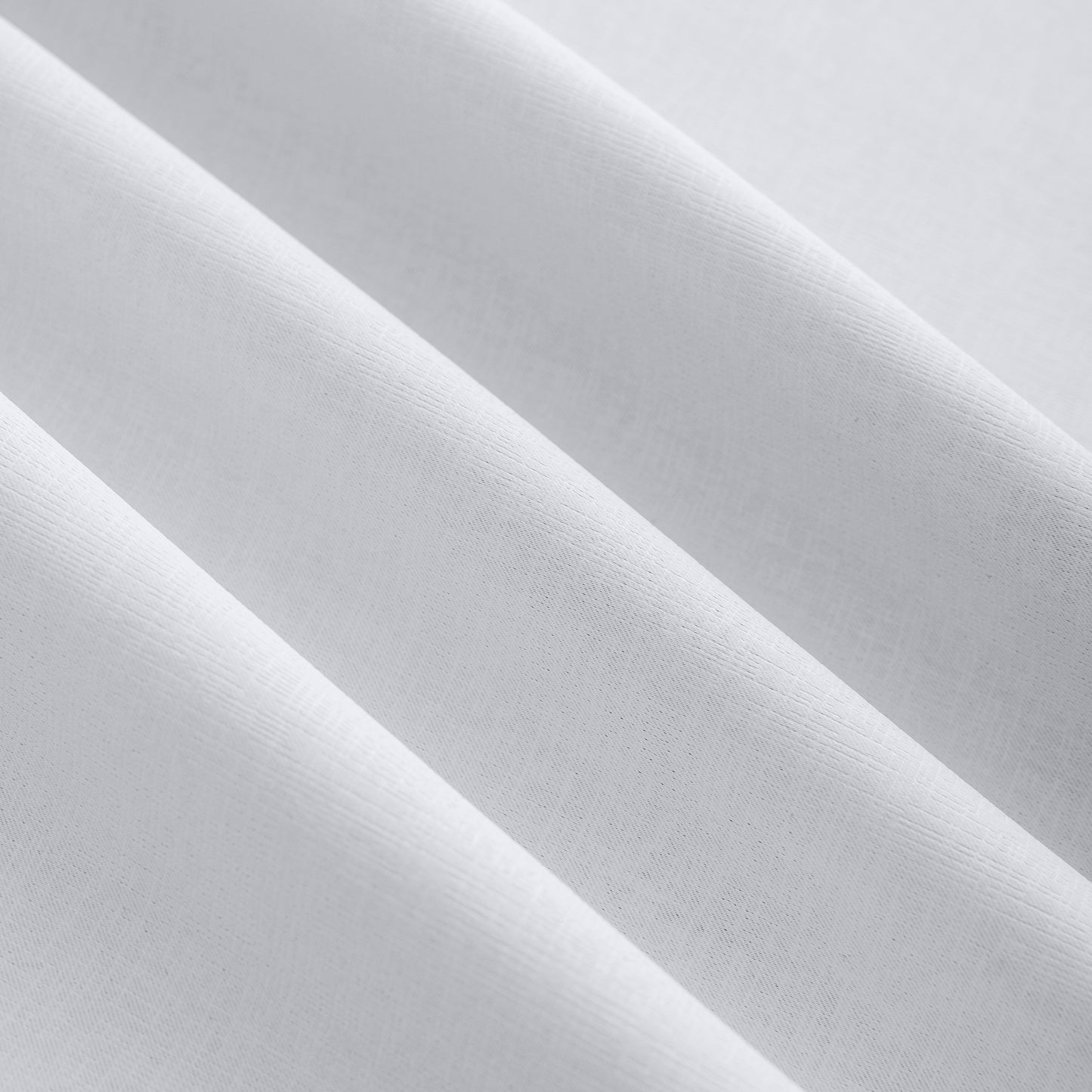 White Pattern Eyelet Curtain