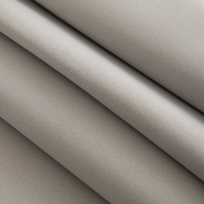 Grey Plain Eyelet Curtain