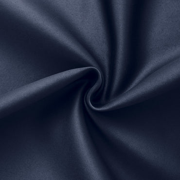 Navy Blue Plain Eyelet Curtain