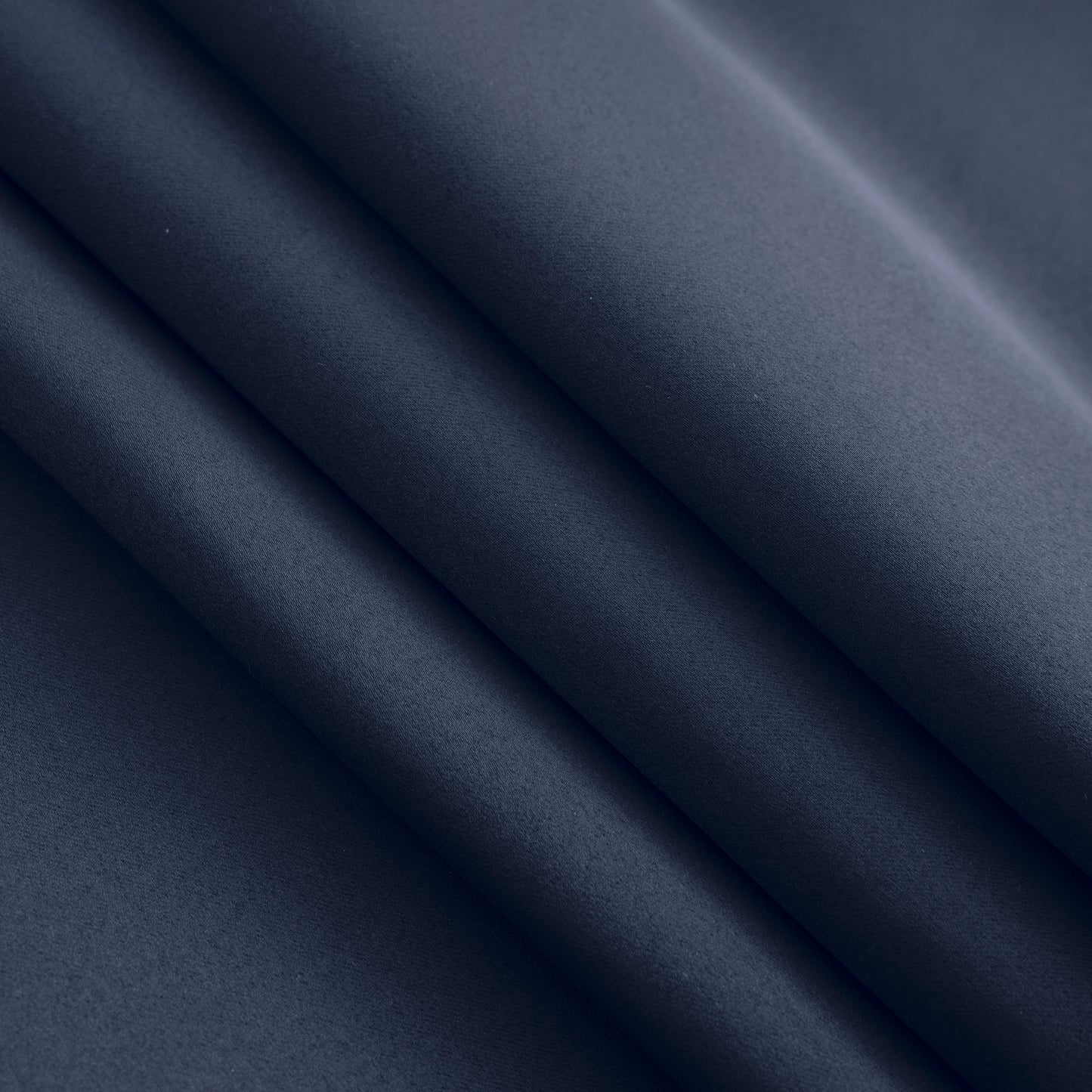 Navy Blue Plain Eyelet Curtain