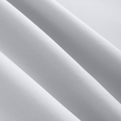 White Plain Eyelet Curtain